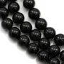 Obsidienne ronde 10mm x 40cm