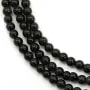Obsidienne ronde 4mm x 40cm