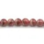 Rhodochrosite Ronde 14mm  x 40cm 