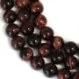 Red tiger stone round 10mm x 40cm