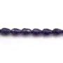 Améthyste goutte facette 5x8mm x 40cm