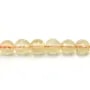 Citrine Ronde Facette