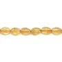 Citrine ovale 10x14mm x40cm