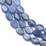 Cyanite ovale 6x8mm x 40cm