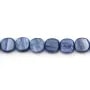 Cyanite carré 8mm x 2pcs