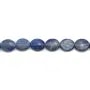 Cyanite ovale 10x12mm x 1pc