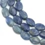 Cyanite ovale 10x14mm  A x 40cm