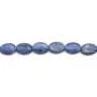 Cyanite ovale 10x14mm  A x 40cm