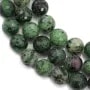Ruby Zoisite Rond Facette 16mm x 40cm
