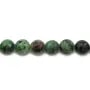 Ruby Zoisite Rond Facette 16mm x 40cm