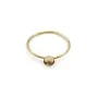 Bague en gold filled sertie pour cabochon rond 4mm x 1pc
