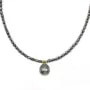 Collier perle de culture grain de riz et Tahiti