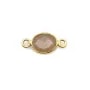 Intercalaire en Pierre de lune 5x13mm x1pc