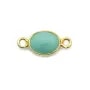 Intercalaire en Pierre de lune 5x13mm x1pc