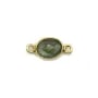 Intercalaire en Pierre de lune 5x13mm x1pc