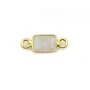 Intercalaire en Pierre de lune 5x13mm x1pc
