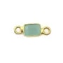 Intercalaire en Pierre de lune 5x13mm x1pc