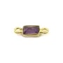 Intercalaire en Pierre de lune 5x13mm x1pc