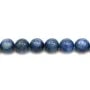Cyanite ronde 11.5-12mm x 39cm