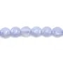 Calcédoine rond plat 8mm x 40cm