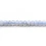 Calcédoine Rondelle Facette 3x5mm x 10pcs