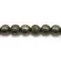 Pyrite Ronde 6mm x 40cm 
