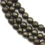 Pyrite Ronde 8mm x 40cm 
