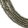 Pyrite ronde 2mm x 40cm