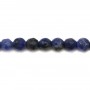 Sodalite facet round 6mm x 6pcs