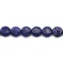 Sodalite rond plat 8mm x 6pcs