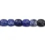 Sodalite faceted square 6mm x 40cm
