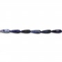 Sodalite faceted drop 10x30mm x 40cm (13pcs)