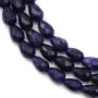 Sodalite faceted drop 5x8mm x 40cm