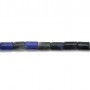 Sodalite tube 4x6mm x 40cm