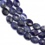 Hypersthene, en forme de oval facetté 8x10mm x 39cm