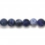 Sodalite matte ronde 6mm x 40cm