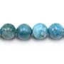 Apatite round faceted 3x4.5mm x 40cm