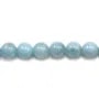 Aigue-Marine Rond 12mm x 40cm
