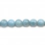 Aigue-Marine Rond 10mm AA x 40cm