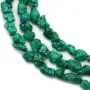 Turquoise  cube  5mm x 4pcs