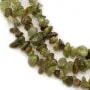 Grenat vert en forme chips x 40cm