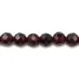 Garnet Faceted Round 4mm x 40cm
