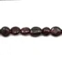 Grenat en forme baroque 4-6mm x 6-7mm x 40cm