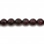 Garnet Faceted Round 10mm x 40cm