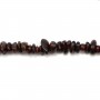 Grenat en forme chips x 80cm