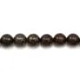 Bronzite, ronde, 12mm x 40cm