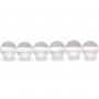 Cristal de roche Ronde 6mm x 39cm