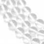 Cristal de roche Ronde 12mm x 40cm