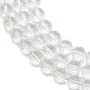 Cristal de roche Ronde Facette 6mm x 40cm