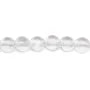 Cristal de roche Rond Plat 10mm x 4 pcs